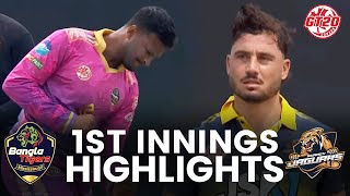 1st Innings Highlights  Bangla Tigers Mississauga vs Surrey Jaguars  M 10  Global T20 Canada 2024 [upl. by Aillimac421]