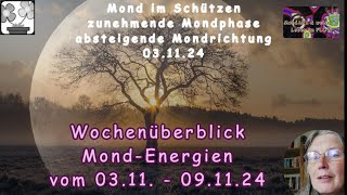 Wochenüberblick  MondEnergien vom 0311 bis 091124 [upl. by Auguste]