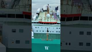 Car Carrier Ship Look Out oiltanker djiair3 cargoship delawareriver dronevideo [upl. by Yllas86]