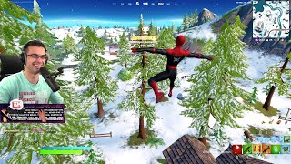 Best emotes to do while web swinging in Fortnite [upl. by Fitzhugh]