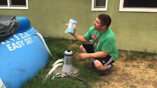 How to clean or replace filter on an intex pool [upl. by Zondra879]