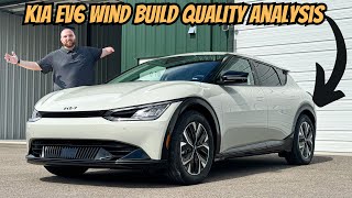 Kia EV6 Wind Build Quality Review  A Unique And Well Built EV With A Few Downsides [upl. by Nalod]