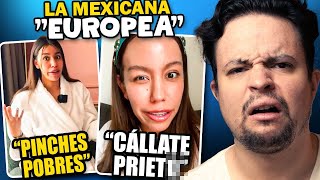 Tiktoker mexicana se cree europea [upl. by Eitisahc671]