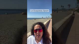 Showing you beach walk in La Duquesa Spain costadelsolproperty buyinspain enovaestates [upl. by Eifos]