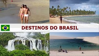 Brasil  Os mais belos destinos e praias [upl. by Atteiluj]