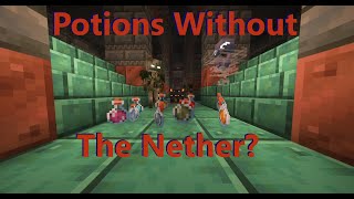 Every Way to get Potions Without Brewing or Going to the Nether in Minecraft 121 [upl. by Seton]