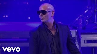 Pitbull  Echa Palla Manos Parriba Live On Letterman [upl. by Anelec]