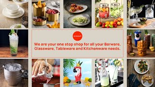 Drinkstuff  Your one stop shop for Barware Glassware and Tableware [upl. by Pish]