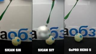 120 кадров Full HD SJCAM SJ7 Star SJCAM Sj6 Legend GoPro Hero 5 Black [upl. by Jerold]