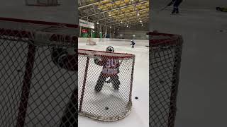 Hockey Shooting Practice with New Goalie Friends [upl. by Melisa]