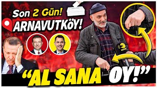 İmamoğlu mu Kurum mu Arnavutköyde İsyan Dolu Şaşırtan Seçim Anketi [upl. by Fowle597]