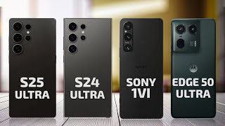 Samsung S25 Ultra Vs S24 Ultra Vs Sony Xperia 1 VI Vs Motorola Edge 50 Ultra  Specs Review [upl. by Radman326]