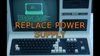 TRS80 Model 4 Power Supply Replacement [upl. by Plossl]