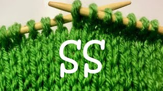 SS  Stockinette Stocking Stitch [upl. by Donelson]