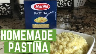 Homemade Pastina  Cooking With Janet Bari [upl. by Burger243]