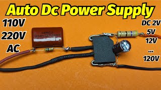 220v to 12v without transformer  Transformerless Power Supply Multi Output [upl. by Anaile662]