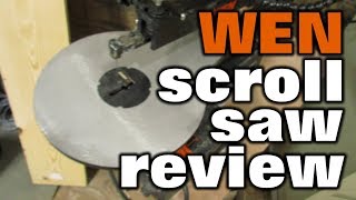 WEN 3920 Scroll Saw Review  Good Cheap Scroll Saw [upl. by Darius819]