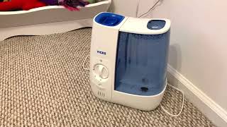 HONEST review on the Vicks Warm Mist Humidifier [upl. by Wiltz]