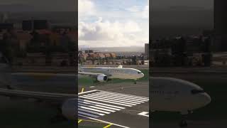 Emergency Landing Etihad Air Boeing 777 at Atatürk Airport shorts [upl. by Harrak]