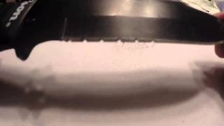 How to make serrations on a knife [upl. by Season]