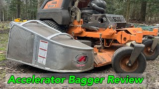 Accelerator Bagger Review  Scag V Ride II [upl. by Miles]