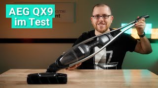 AEG QX9 im Test  Der flexibelste AkkuStaubsauger mit HaarschredderFunktion [upl. by Aicilet]