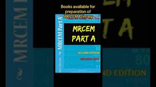 Books available for MRCEM Primary emergencymedicine thegooddoctor [upl. by Acinomahs]