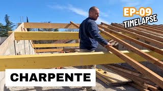 Rénovation de la CHARPENTE  Rénovation EP09 TIMELAPSE amp CONSEILS [upl. by Cynarra463]