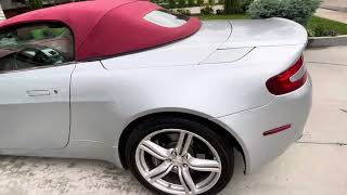 2007 Aston Martin V8 Vantage Roadster  88500 KM’s  walk around video [upl. by Meekar]