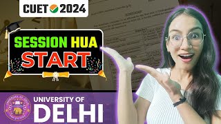 Delhi University Academic Calendar 202425 Essential Dates amp Key Updates for DU Students cuet2024 [upl. by Coffee]