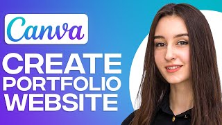 How To Create Portfolio Website With Canva For Free [upl. by Eniretak]