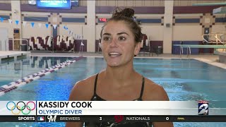 Kassidy Cook still battling shoulder injury as Olympic Trials approach [upl. by Kere]