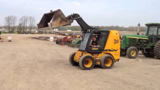 JCB 185 SKID STEER LOADER FOR AUCTION [upl. by Aleetha]