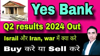 yes bank q2 results 2024 yes bank results today yes bank latest news [upl. by Ellemac]