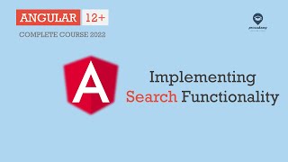 Implementing Search Functionality  Data Binding  Angular 12 [upl. by Rea]