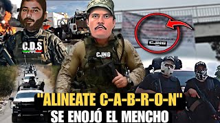 🚨quotALINEATE CABRÓNquot El Mencho ENVÍA Recado Al Mayito Flaco En Sinaloa mexico noticias sinaloa [upl. by Eicyaj]