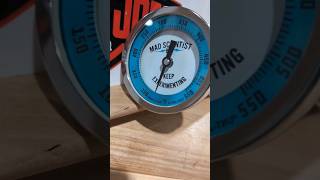 MadScientistBBQ branded Tel Tru Thermometer for smokers unboxing shorts [upl. by Neyuq723]