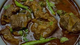 Hyderabadi zabaan ka salan beef tongue curry recipe zaban ka salan recipe [upl. by Arquit62]