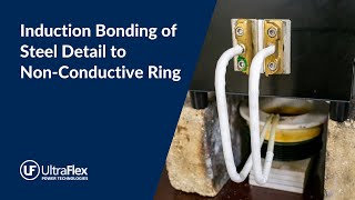 Induction Bonding of Steel Detail to NonConductive Ring [upl. by Chance]