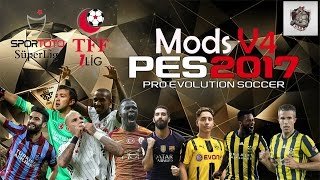 PES MODS 17 V4 STSL PTT YAMA TANITIMI  KURULUM [upl. by Lemire]