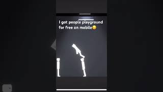 Free people playground on mobile😏 [upl. by Anirdnaxela]