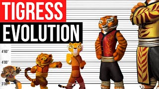 Tigress Evolution  Kung Fu Panda [upl. by Ybur]