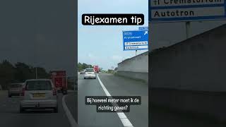 Rijexamen Tips [upl. by Htebaras]