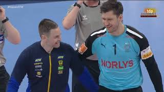 EHF Euro Germany 2024  Main Round 2nd Match Group II Denmark vs Sweden [upl. by Marillin207]