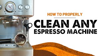 Cleaning your Espresso Machine [upl. by Bean]