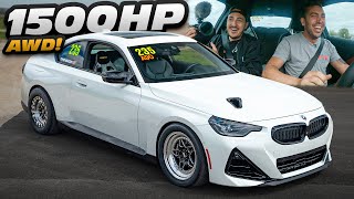 1500HP AWD BMW M240i  The QUICKEST amp FASTEST BMW IN THE WORLD [upl. by Eissehc]