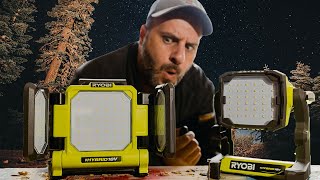 RYOBI Tool releases two new shop lights with an AMAZING FEATURE [upl. by Ezitram]