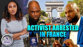 PanAfrican Activist Kemi Seba Arrested By French Police In Paris [upl. by Mathew]