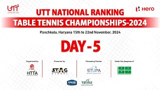 Day1 T2  Evening  UTT National Ranking Table Tennis Championship24 Panchkula  Powered by STUPA [upl. by Cheria683]