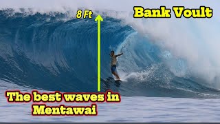 Part2 Bankvault wave trip in Best surfing Mentawai 2024 mentawai [upl. by Quintina]